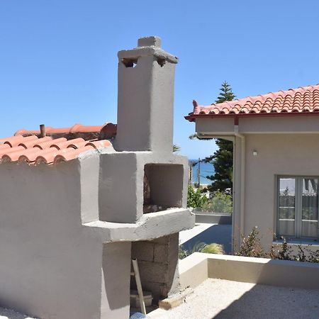Romantic Corner Maisonette Houses Stalos Exterior photo