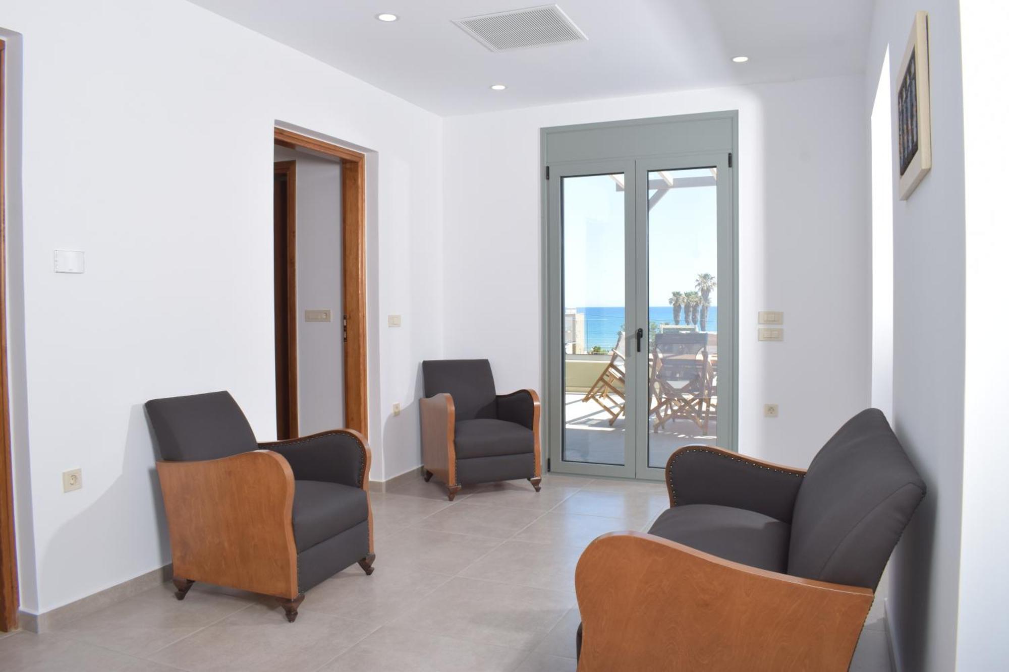 Romantic Corner Maisonette Houses Stalos Exterior photo