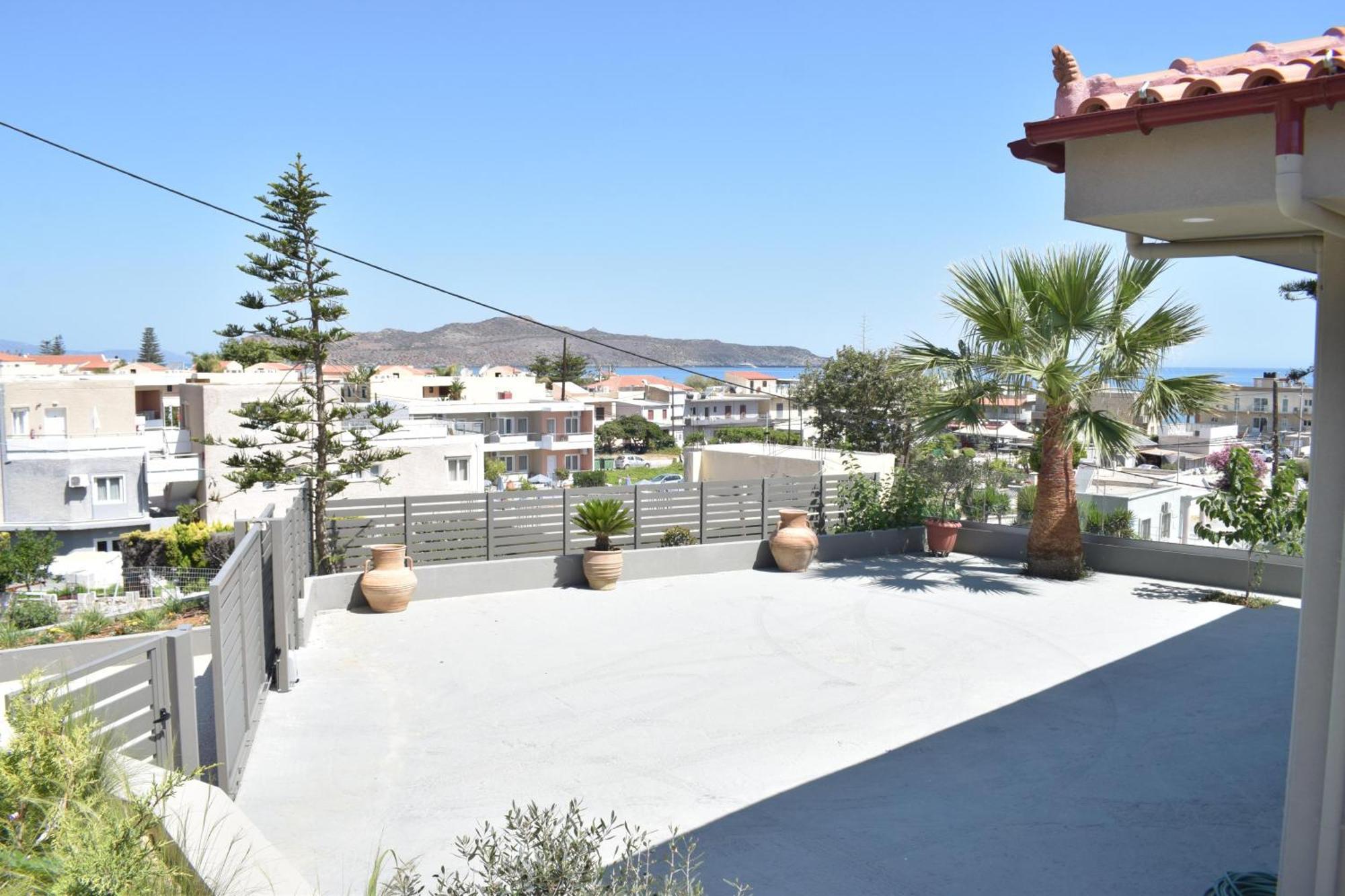 Romantic Corner Maisonette Houses Stalos Exterior photo