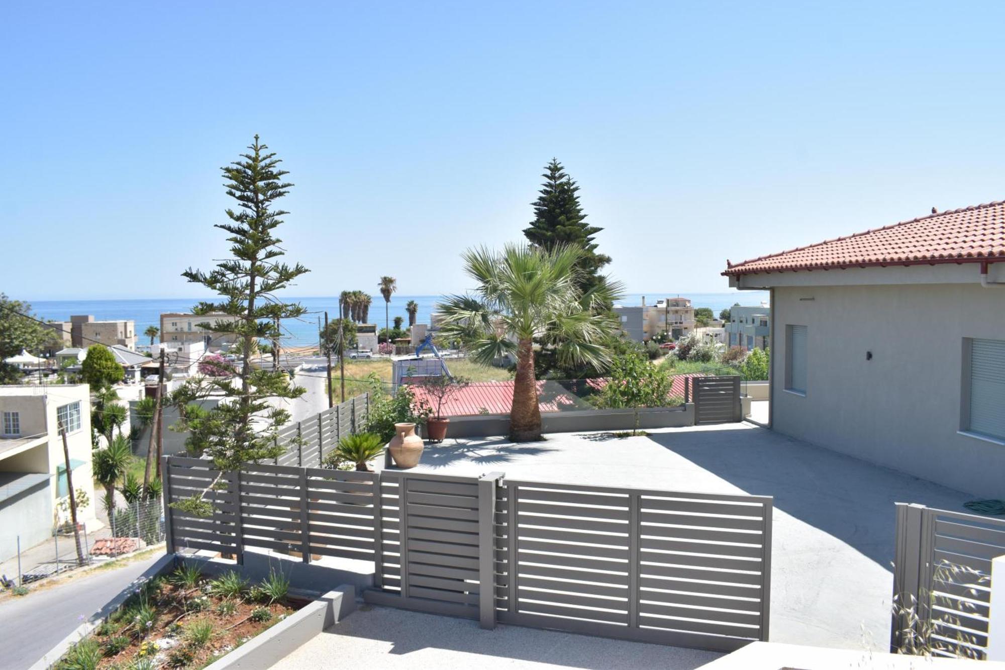 Romantic Corner Maisonette Houses Stalos Exterior photo